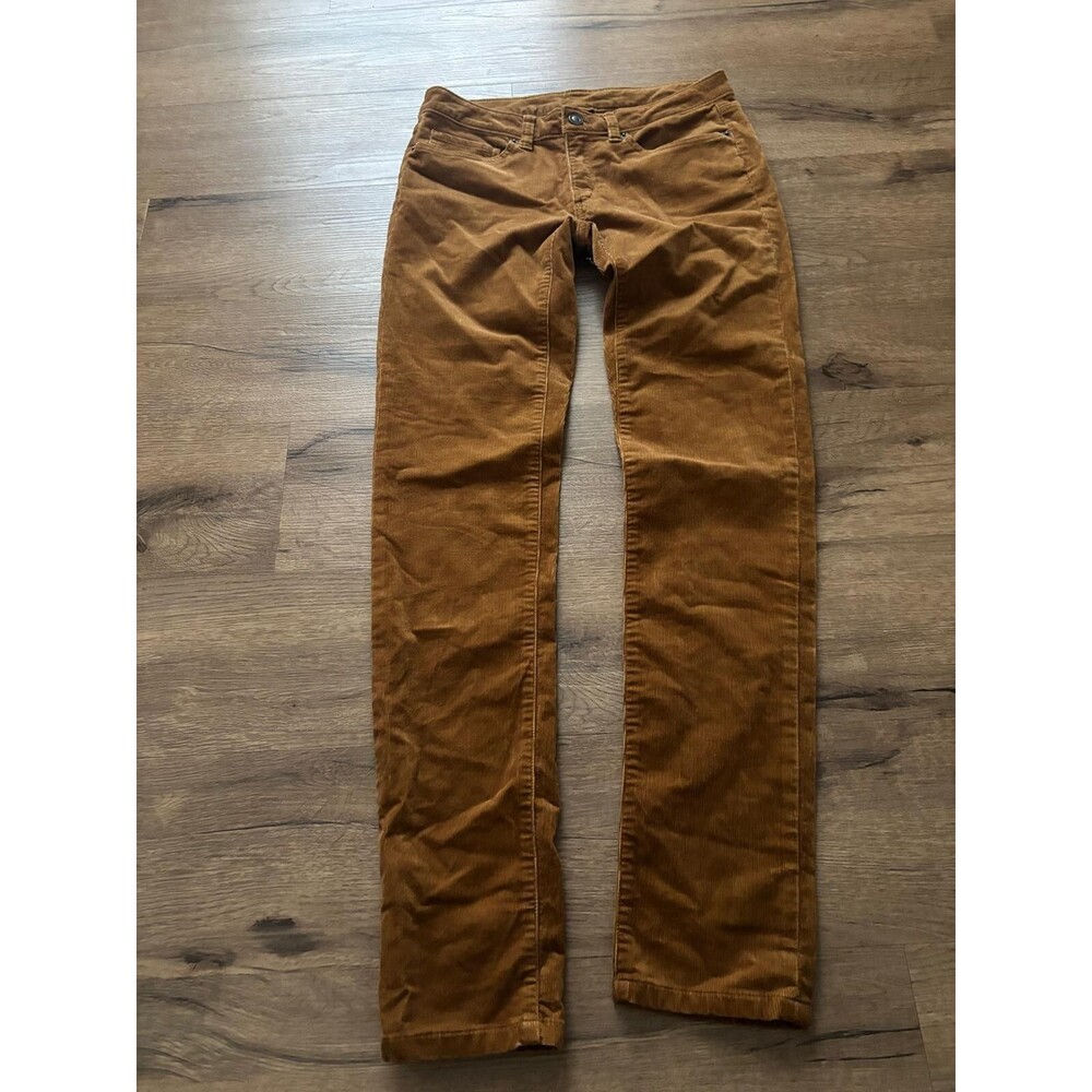 Patagonia Jeans Womens size 27 Pockets Skinny Brown Corduroy